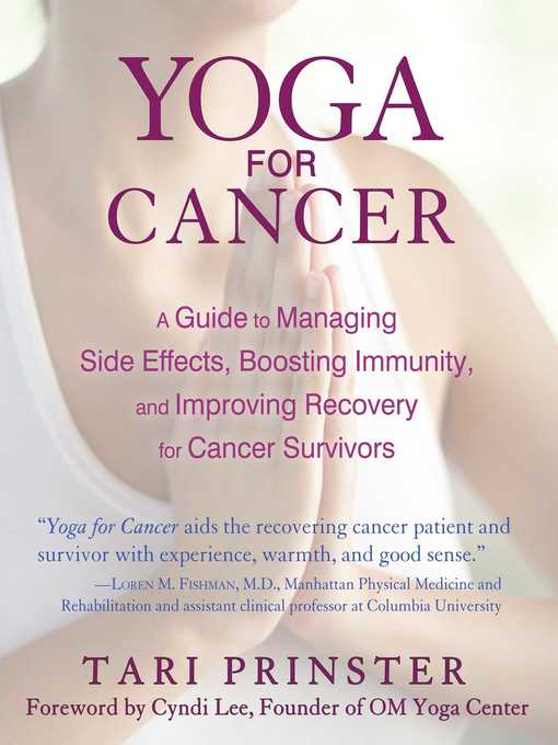 Title details for Yoga for Cancer by Tari Prinster - Wait list